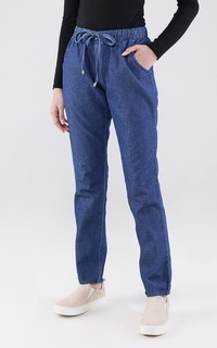 Pants Longpant Denim Daily Dark Blue