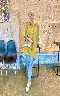 Blouse ifumy  top olive