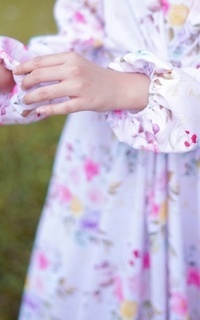 Long Dress Florence Vintage Dress Rose pink-480160
