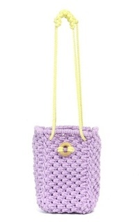 Tas Macrame Bag - Mini Aliaa Bag (Pre-Order 7 hari) Lilac