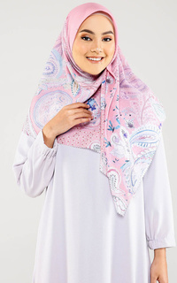 Printed Scarf Ananta Series - French Pink