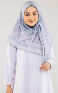 Hijab Motif Jazima Orchid (Voal Square)
