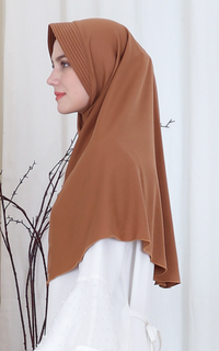 Instant Hijab Daily Instant Bergo Malaiqa - Tan