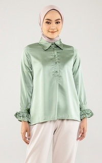 Blus Ayaka Top  Green