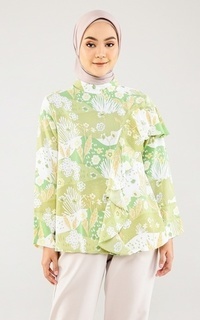 Blouse Lotus Top Green