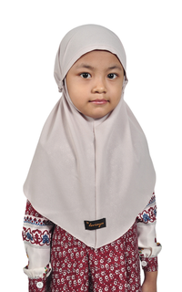 Instant Hijab BERGO TALI ANAK SAND