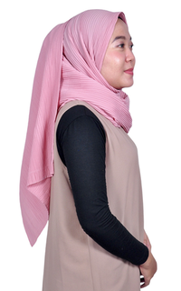 Pashmina Pashmina Plisket Dusty Pink