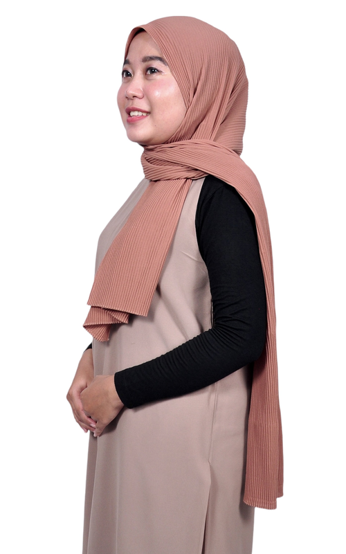 Pashmina plisket milo