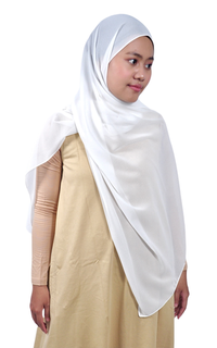 Pashmina BASIC PASHMINA BROKEN WHITE