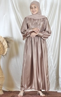 Long Dress  ARUMI DRESS BROWN