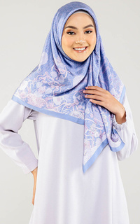 Hijab Motif Kiara Series - Powder Blue