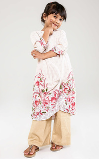 Tunik Humaira Tunik Kids Beige