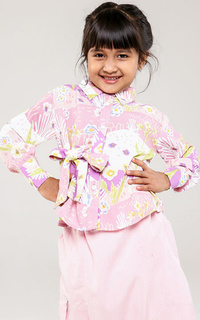 Blus Mauza Top Kids Pink