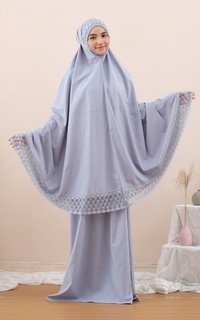 Mukena Modish Zahra Grey