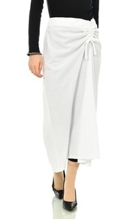 Skirt Aya Wrinkle Skirt White M16619 R28S3