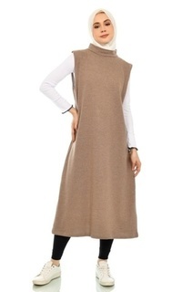 Gamis Dhiba Midi Dress Choco M16626 R80S5