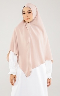 Hijab Instan Khimar Asma Milk Choco