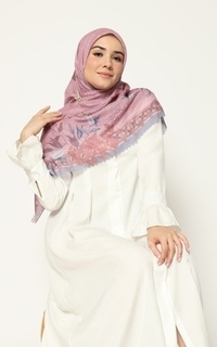 Printed Scarf Soffie Series  Pink