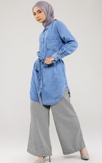 Tunik Anyostore Tunic Denim Belt AT61