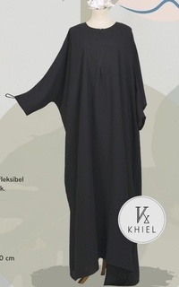 Long Dress Aziza Abaya Batwing
