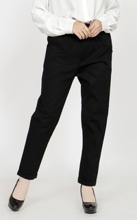 Celana Longpant Twill Aulia Black