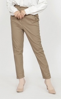 Pants Longpant Twill Aulia Coklat Olive