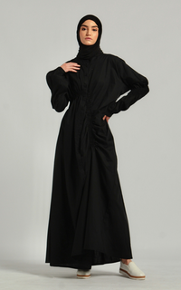 Gamis Kalwa Dress Black