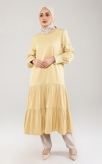 Tunic Raisha Midi Dress - Yellow