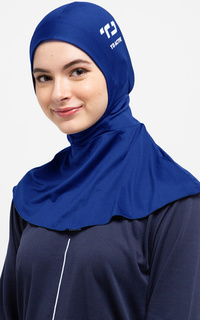 Hijab Instan LH029 sport hijab betta biru