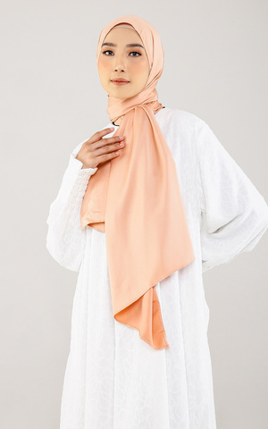 Pashmina Cavali Shawl Peach