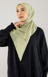 Hijab Polos Voal Square Asparagus