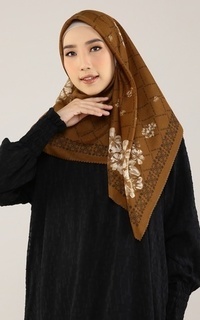 Printed Scarf Voal Hijab Segi Empat Maysam