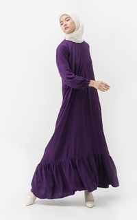 Long Dress Ufaira Dress / Dark Purple