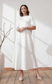 Long Dress Aira Dress Broken White