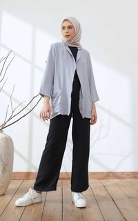 Cardigan Farira Outer Grey