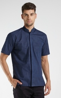 Shirt Levent Navy Tenun Shirt