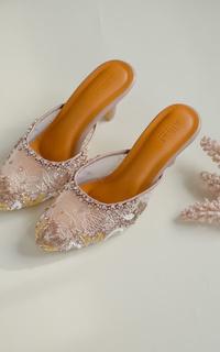 Shoes Coral Beads Wedding