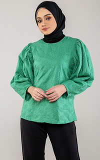 Blus Tilly Blouse - Green