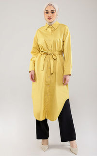 Tunik Liona Shirt Dress - Yellow