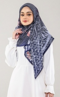 Printed Scarf Voal Hijab Segi Empat Nasra