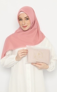 Afina Voal Scarf Flamingo Pink