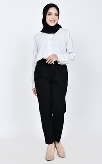 Celana Longpant Baggy Twill Tina Black