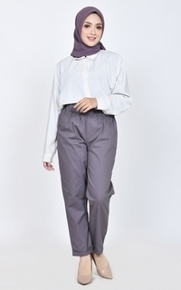 Celana Longpant Baggy Twill Tina Abu Muda