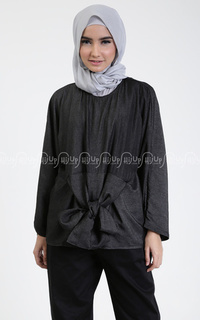 Kemeja Kyle Top Black-50347
