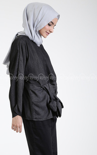 Kemeja Kyle Top Black-50348