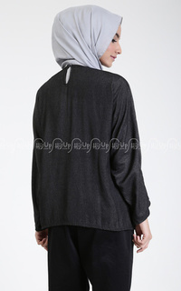 Kemeja Kyle Top Black-50349