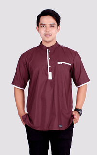 Menswear Koko Atthan Lengan Pendek Big Size