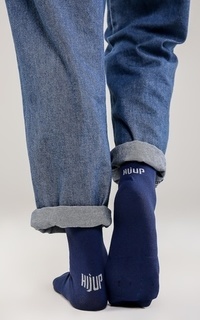 Kaos Kaki Basic Wudhu Socks Navy-506950