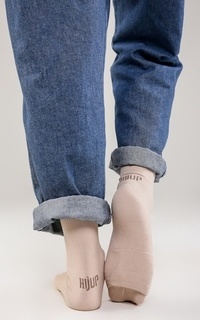 Kaos Kaki Basic Wudhu Socks Soft Beige-506954