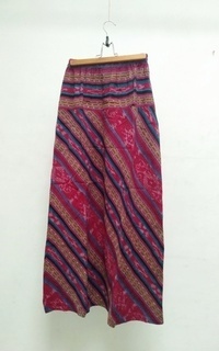 Skirt Silmaa Rok Tenun Corak   [Defect Sale : Reject Bahan Tenun]